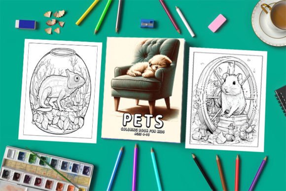 Animal Coloring Pages for Kids Cute: 144 Creative Activities