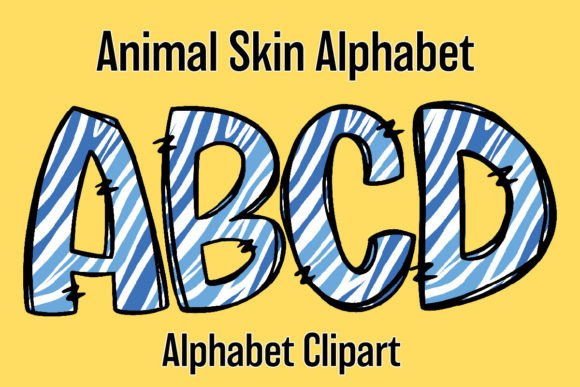 Bring Your Brand to Life with Cute Safari Animal Alphabet Doodle 5