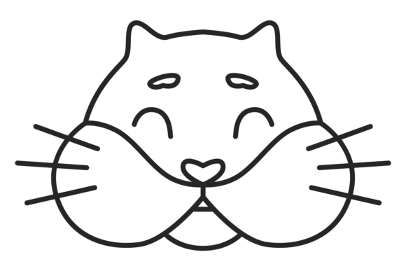 Hamster Face Pet Store Logo: A Friendly Animal Symbol