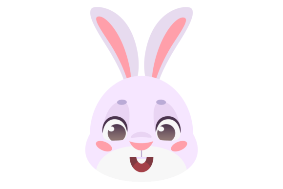 The Irresistible Charm of a Happy Rabbit Portrait