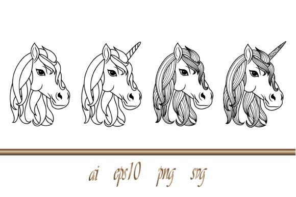 Unicorn Dream Big Horse Magical Animal: A Creative Asset
