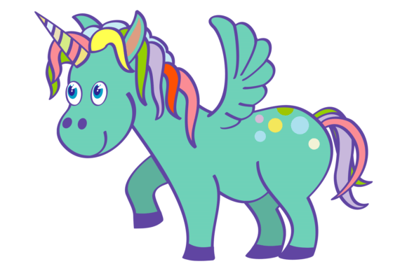Unlocking Whimsy: The Fairytale Animal Happy Unicorn Typeface