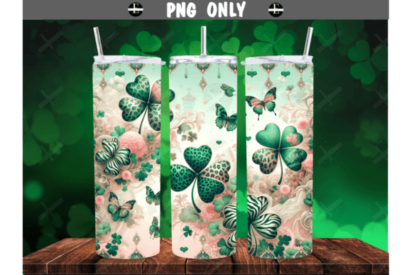 Wild Shamrocks: Revamping Your Tumbler Line with Animal Print Clovers